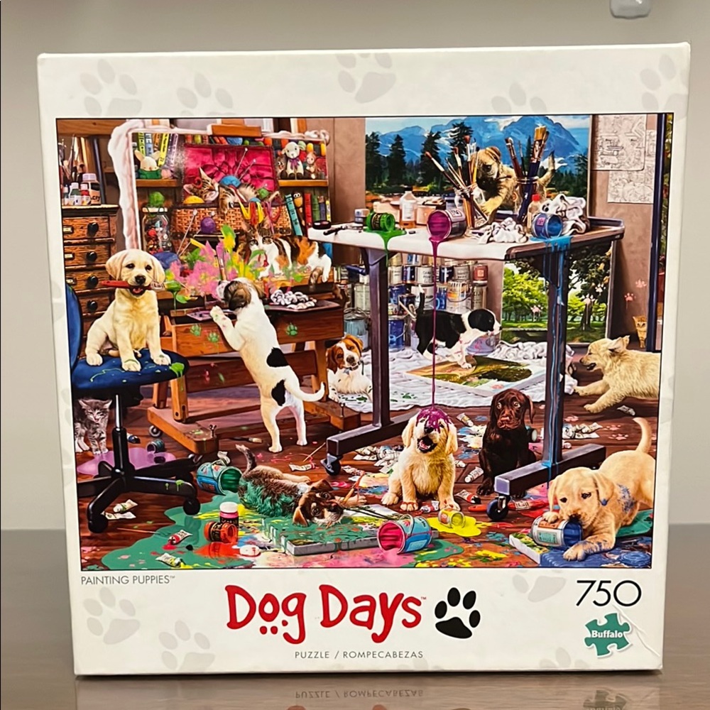 EUC Dog Days 750 Piece Puzzle